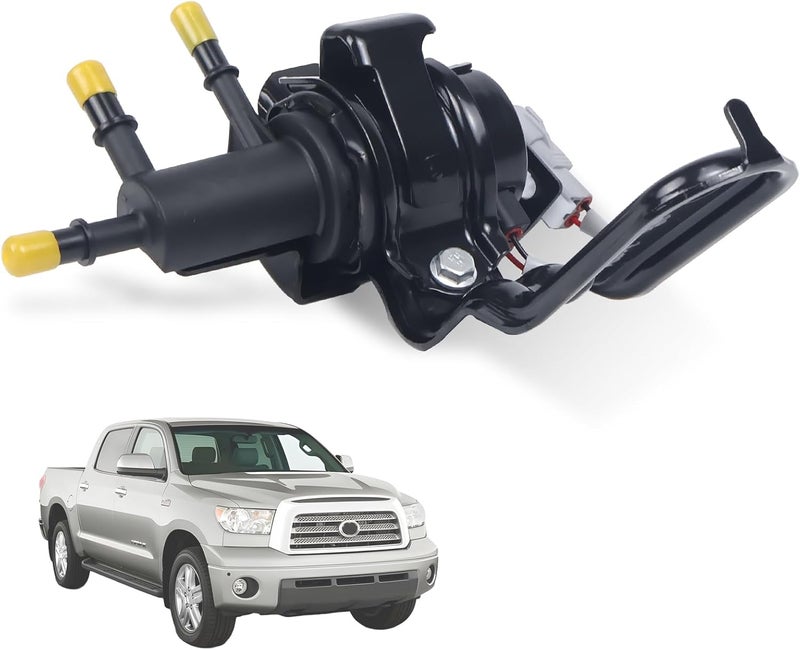 FEIMAOTUI 77070-34010 Fuel Tank Reservoir Selector Valve Assembly Solenoid W/Hose Fit for Toyota Tundra 2008-2020, Fit for Toyota Sequoia 2008-2018 Replace 7707034010 - Image 1